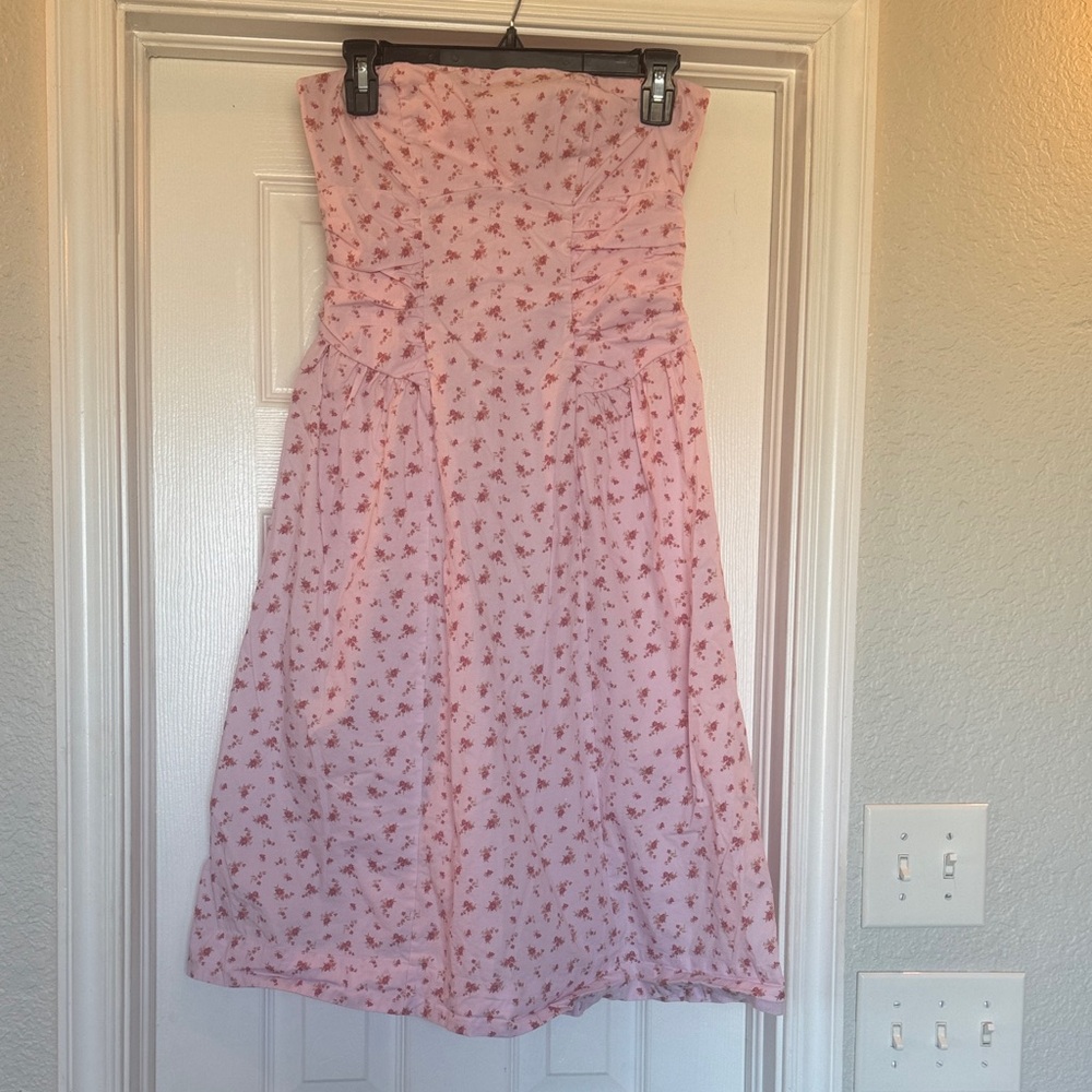 Wild Fable Light Pink Floral Dress